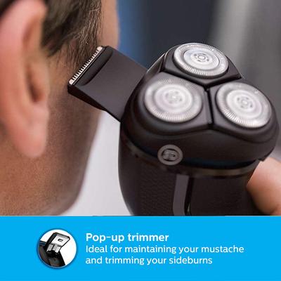 Philips Cordless Electric Shaver , 5D Pivot & Flex Heads, 27 Comfort Cut Blades (S3122/55) 1's - Shavers