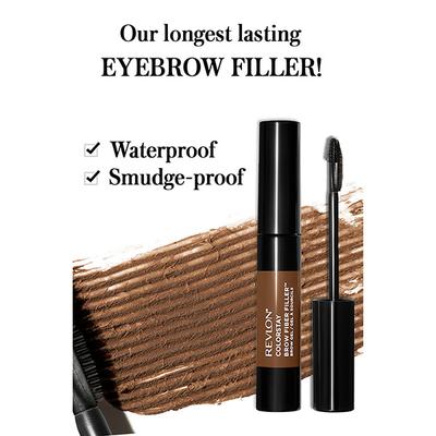 Revlon Colorstay Brow Fiber Filler Gel - Warm Brown 6.8 ml - Eyebrow Pencils & Enhancers