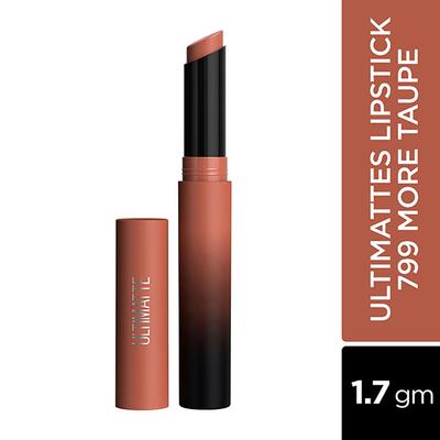 Maybelline New York Color Sensational Ultimattes Lipstick, 799 More Taupe 1.7 gm - Lipsticks
