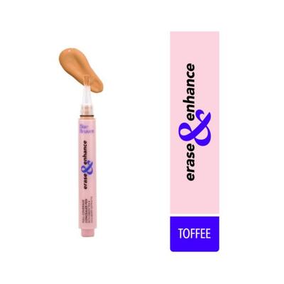 Blue Heaven Erase & Enhance Full Coverage Concealer Pen Toffee 2 ml - Concealer