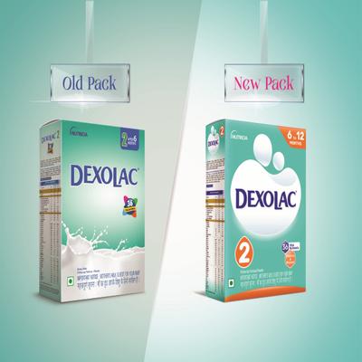 Dexolac Stage 2 (After 6 Months) Powder 400 gm (Refill Pack) - Baby And Infant Supplements