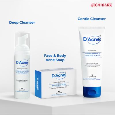 D Acne Soft Face Wash 100gm - Face Wash & Cleansers