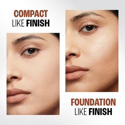 Lakme 9To5 Double Duty Dual Finish Compact, Foundation +Compact, Lightweight &Longstay, Sand 9 g - Compact Powder