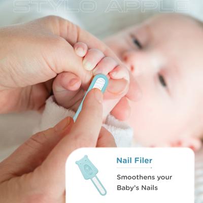 R for Rabbit Stylo Teddy Baby Manicure Set - Blue 1's - Manicure & Pedicure Kits