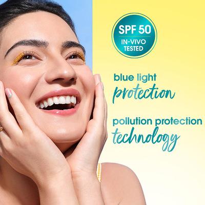 Simple Hydrating UV Fluid SPF 50 PA++++ | Hyaluronic Acid | Sunscreen for dry & sensitive skin, 40ml - Body Sunscreen