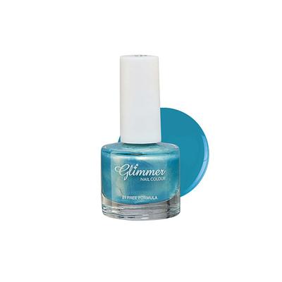 Glimmer Nail Enamel Unicorn Blue 8 ml - Nail Polish