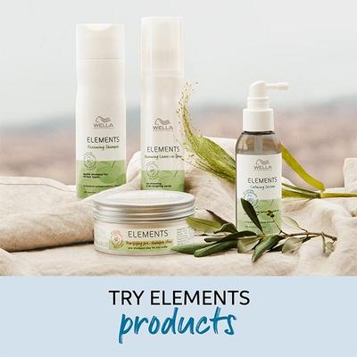 Wella Professionals Elements Calming Serum - Moisturizing Serum for delicate or dry scalp 100 ml - Hair Treatment