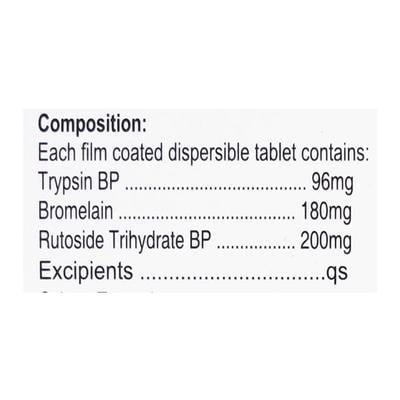 Disperzyme Tablet 10'S - Pain relief-Ant