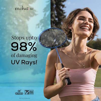 Moha Sunscreen Spray Spf 50 170 gm - Body Sunscreen