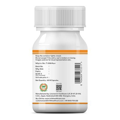 INLIFE High Potency Ashwagandha KSM-66 500mg Capsules 60's - Sexual Care