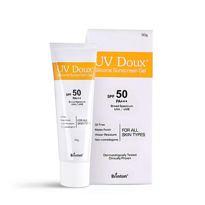 UV DOUX SILICONE SUNSCREEN SPF 50 PA+++ Gel(Topical) 50gm - Body Sunscreen
