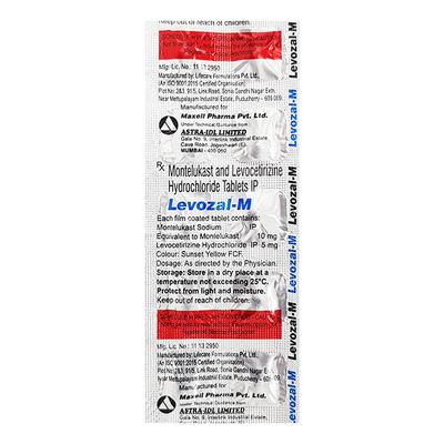 LEVOZAL M Tablet 10's - Allergies-Ant