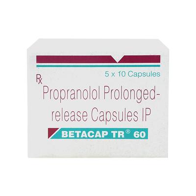 Betacap TR 60mg Capsule 10'S - Hypertension-Bet