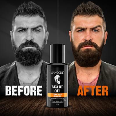 Mancode Beard Oil -Lemon Grass & Orange Oil 60 ml - Beard Oil