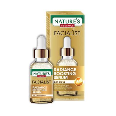 Nature's Essence Radiance Boosting Serum with 24K Liquid Gold 30 ml - Face Serum