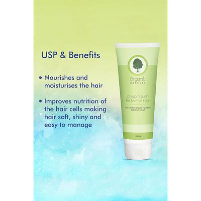 Organic Harvest Hair Conditioner - Normal Hair 200 ml - Conditioners