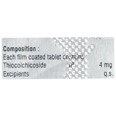 THIOBLIS 4 Tablet 10's - Muscle Cramps/Spasticity-Mus