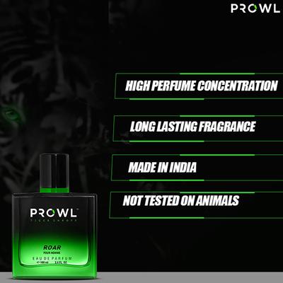 Prowl By Tiger Shroff, Eau De Parfum -Roar 100 ml - Men Perfumes (Edt/Edp)