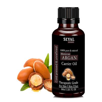 Seyal Naturals 100% Pure & Natural Carrier Oil - Moroccan Argan 30 ml - Carrier Oils