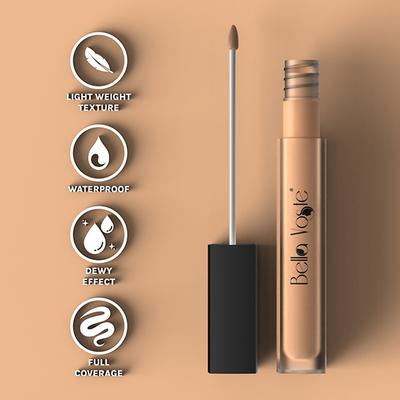 Bella Voste Hidefinition Liquid Concealer Shade Lc - 07 4 ml - Concealer
