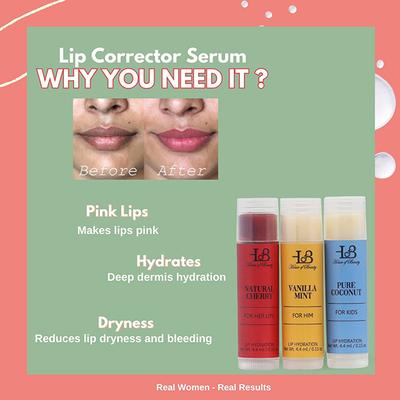 House Of Beauty Pout Perfect Tinted Lip Balm 3's - Lip Balms