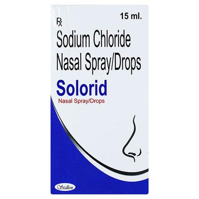 SOLORID Nasal Drops 15ml - Nasal Congestion-Nas