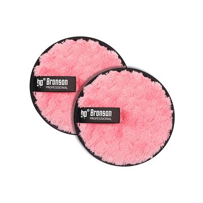 Bronson Professional Big Reusable Makeup Remover Cleansing Pads (Mix Color) 2's - Make Up Removers