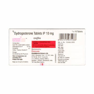 DYDRO FEM Tablet 10's - Hormonal Therapy-Oes