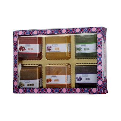 Sampan Handcrafted Glycerine Bathing bar Gift Box 120 gm - Soaps