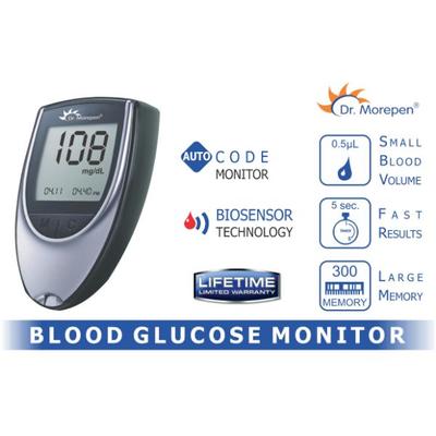 Dr. Morepen GlucoOne BG03 Blood Glucose Monitor Meter 1's - Blood Glucose Monitors/Strips