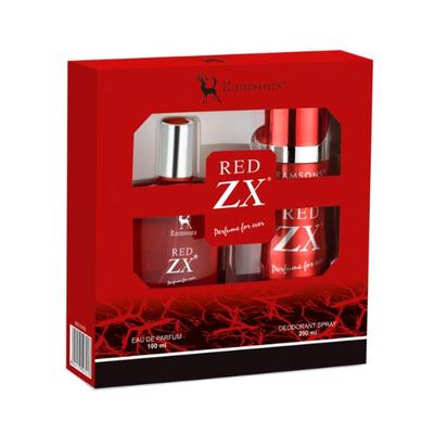 Ramsons RedZx Gift Pack (1 EDP - 100ml & 1 Body Spray - 200ml) 2's - Perfumes (Edt/Edp)