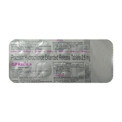 GFR XL 2.5 Tablet 10's - Hypertension-Per