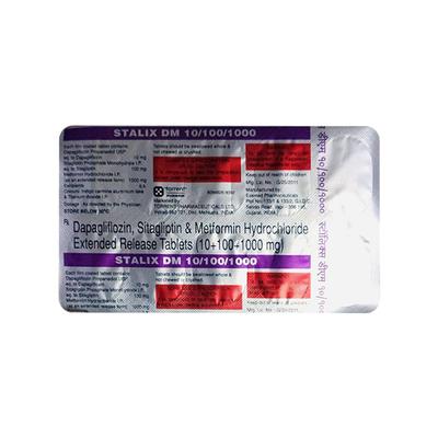 STALIX DM 10/100/1000 Tablet 10's - Diabetes-Ant
