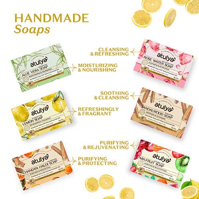 Atulya Lemon Soap 125 gm - Soaps