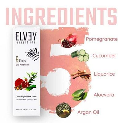 Elvey Essentials Over night Glow Toner 100 ml - Toners