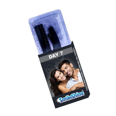 SmiloShine Teeth Whitening Charcoal Gel Strips 7's - Floss & Tongue Cleaners