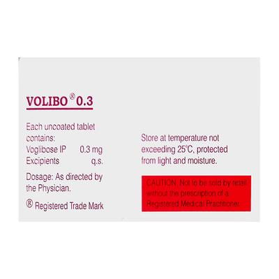 VOLIBO 0.3 Tablet 15's - Diabetes-Ant