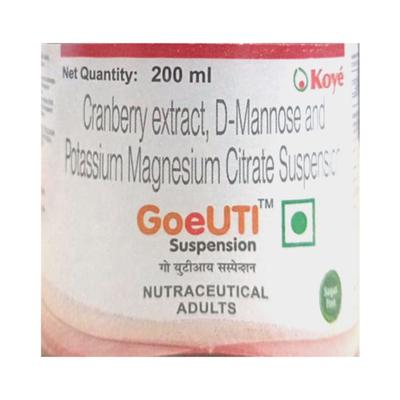 GOEUTI ADULTS SUGAR FREE Suspension 200ml - Supplements-Sup
