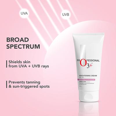 O3+ Whitening & Brightening Cream SPF 30 50 gm - Face Moisturizers
