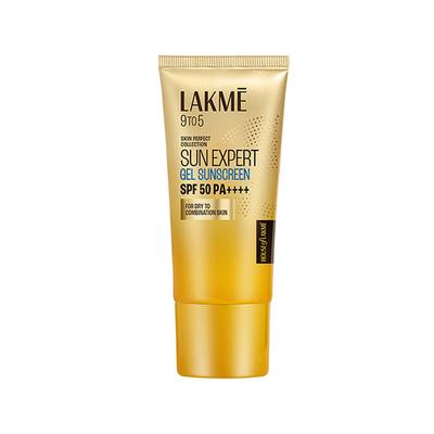 Lakme Sun Expert SPF 50 PA+++ Light Weight Gel 50 gm (N) - Face Sunscreen