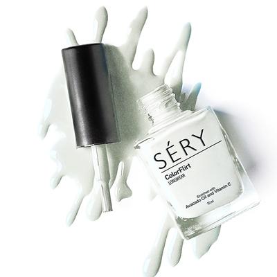 SERY Colorflirt Nail Paint- Pure Moon 10 gm - Nail Polish