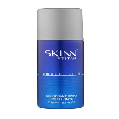 Skinn By Titan Deodorant Spray Amalfi Bleu For Men 150 ml - Men Deodorants/Roll-Ons
