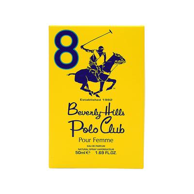 Beverly Hills Polo Club Pour Femme No.8 Eau De Parfum For Women 50 ml - Women Perfumes (Edt/Edp)