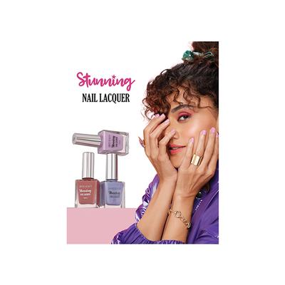 Swiss Beauty Stunning Nail Lacquer Shade - Powder Sky 10 gm - Nail Polish