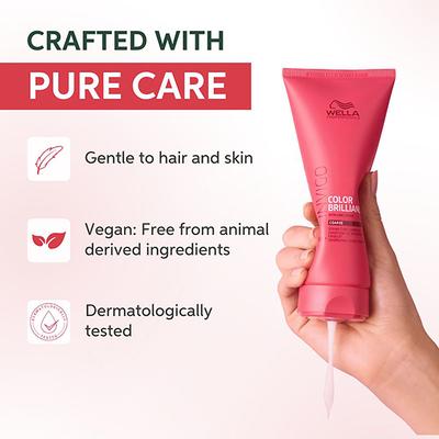 Wella Professionals INVIGO COLOR BRILLIANCE Conditioner, for coarse hair 200 ml - Conditioners