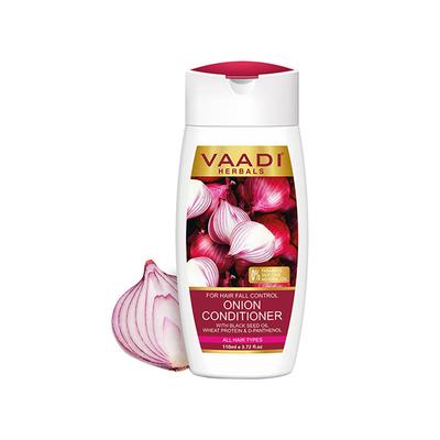 Vaadi Herbals Onion Conditioner for Hair Fall Control & Hairgrowth With Wheat Protein 110 ml - Conditioners