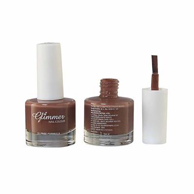 Glimmer Nail Enamel Hot Cocoa 8 ml - Nail Polish