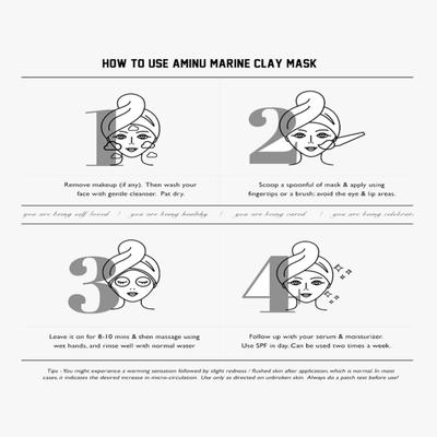 AMINU The supernatural - Marine Clay Mask 50 gm - Masks & Peels