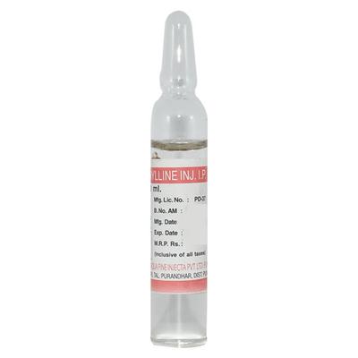 AMINOPHYLLINE 250 Injection 10ml - Asthma/COPD-Ast