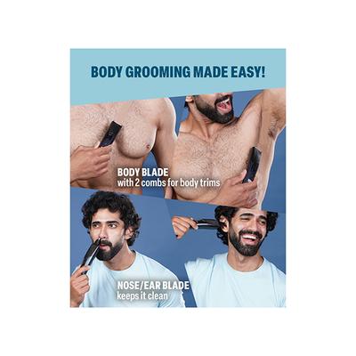 Bombay Shaving Company 11-In-1 Power Groomer Beard & Body Trimmer For Men, Beard, Body, Nose & Ears 104s 104's - Trimmers